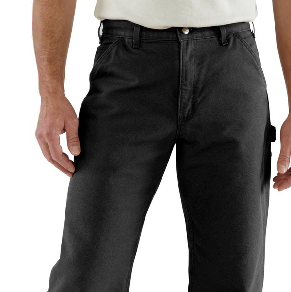 Carhartt Loose Fit Washed Duck Flannel-Lined Utility Work Pant Men's