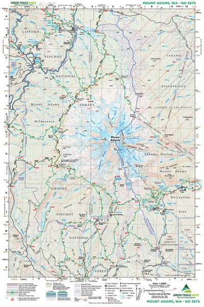 Green Trail Maps - Ascent Outdoors LLC