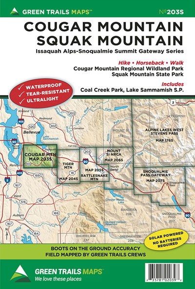 Green Trail Maps - Ascent Outdoors LLC