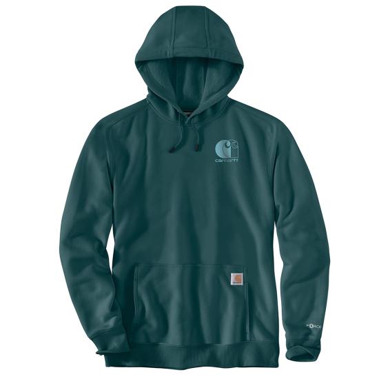Carhartt Men's Force Relaxed Fit Lightweight Logo Graphic Sweatshirt