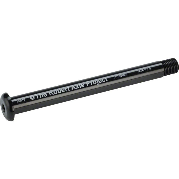 Robert Axle Project 15mm Lightning Bolt Thru Axle - Front - Length: 155mm Thread: M14 x 1.5mm ( 15x110 Fox - Boost )