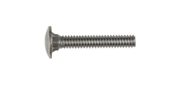 Hillman Zinc  Stainless Steel Carriage Bolt, 50-Pack