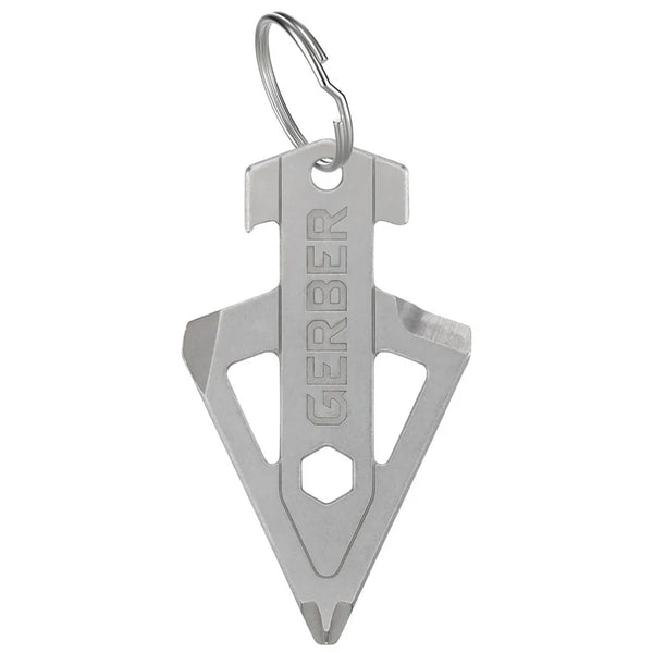 Gerber Broadhead EDC Keychain Multitool, Pocket Clip, Bottle Opener