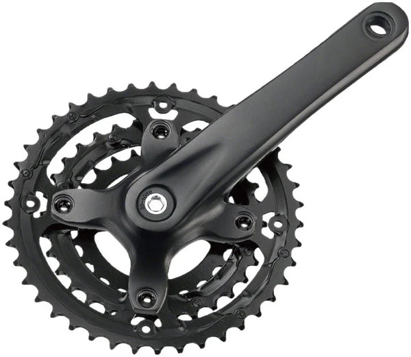 Samox AF29 Crankset - 175mm, 9-Speed, 48/36/26t, 104/Riveted BCD, JIS Square Tap