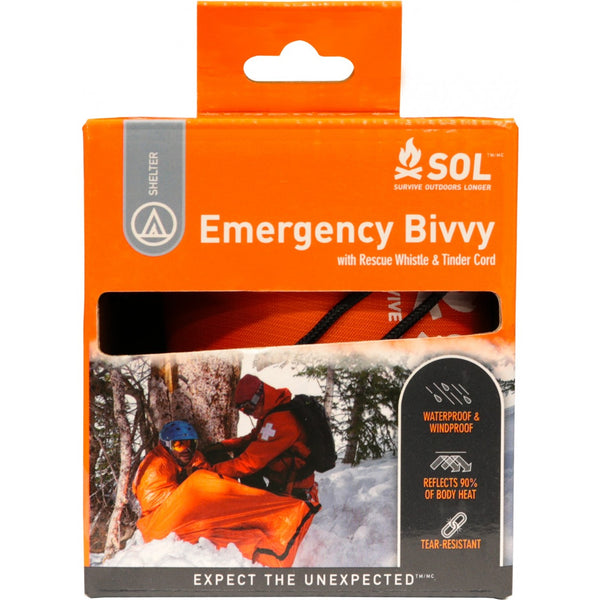 Sol Emergency Bivvy XL with Rescue Whistle
