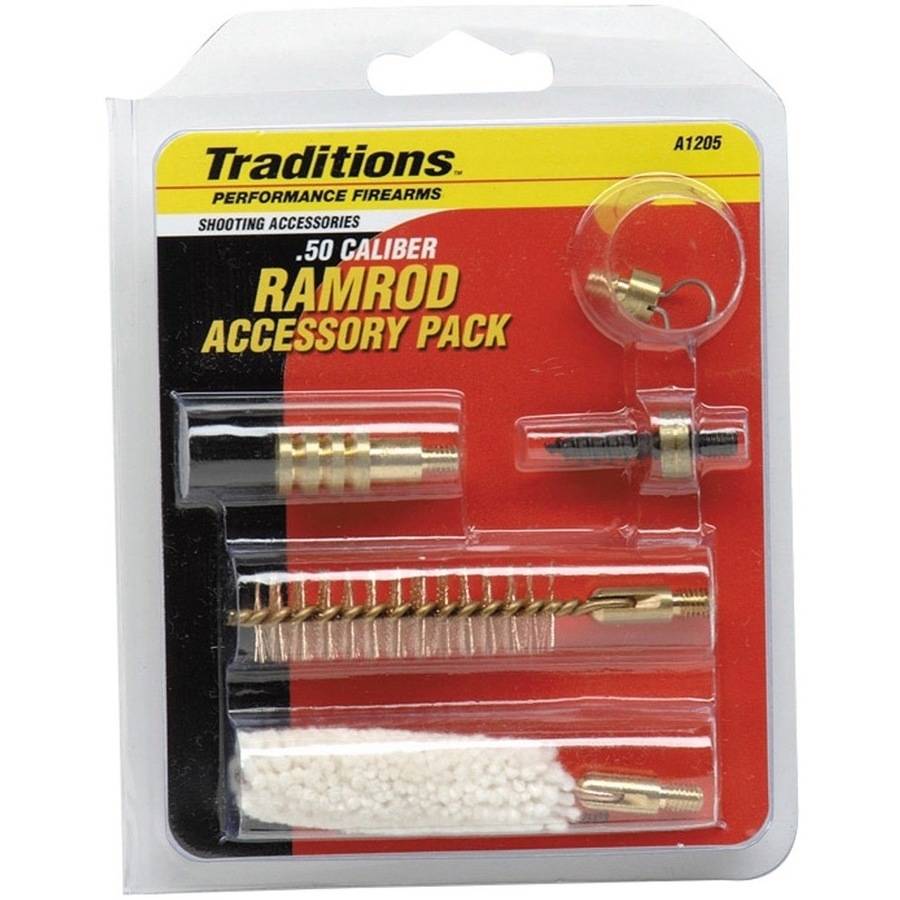 Traditions Ramrod Accessories Pack 50 Caliber 10x32 Threads SKU - 403424