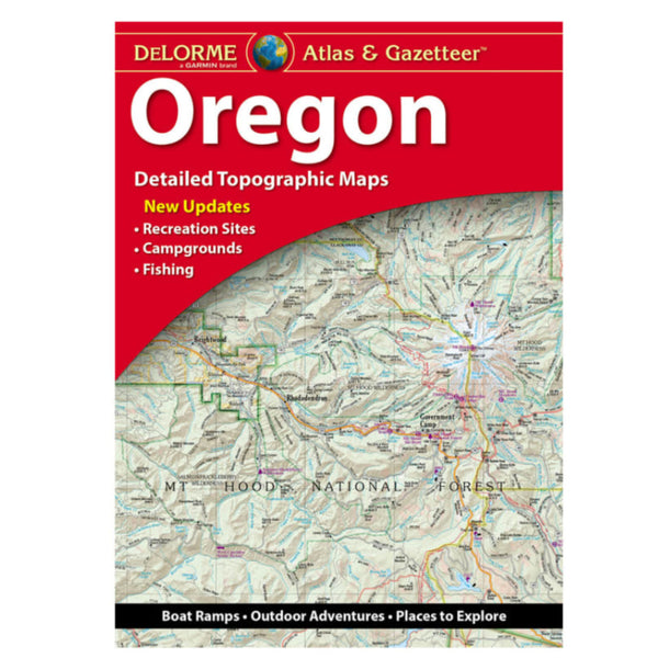 Garmin New Oem Delorme Atlas & Gazetteer Paper Maps