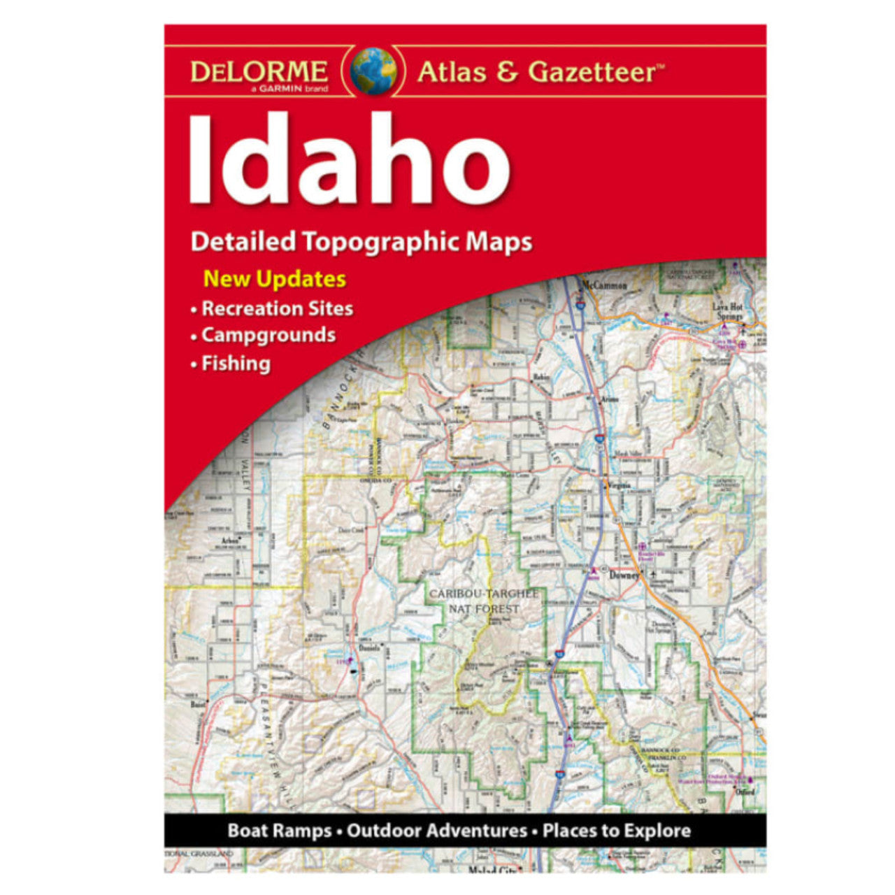 Garmin New Oem Delorme Atlas & Gazetteer Paper Maps