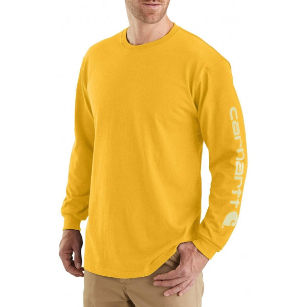 Carhartt Men's Graphic Logo Long Sleeve T-Shirt