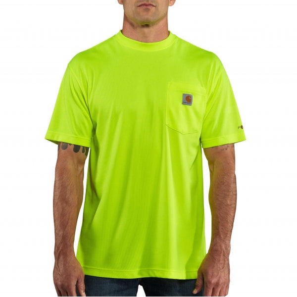 Carhartt Men's HV Frc Relaxed Fit Light Weight CE Short-Sleeved Pocket T-Shirt