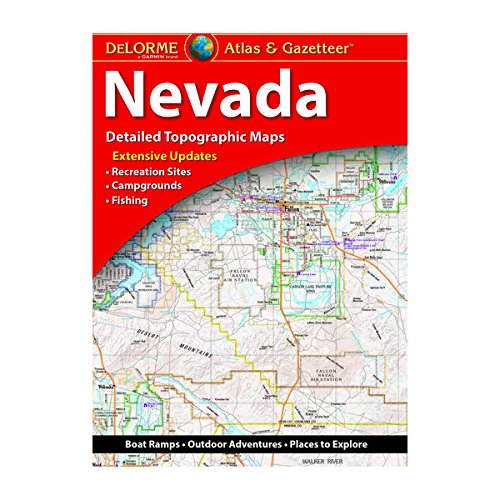 Delorme Atlas & Gazetteer: Nevada 10Th Edition