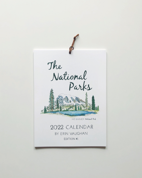 Erin Vaughan 2022 National Park Calendar Ed #1 - Miyar Adventures