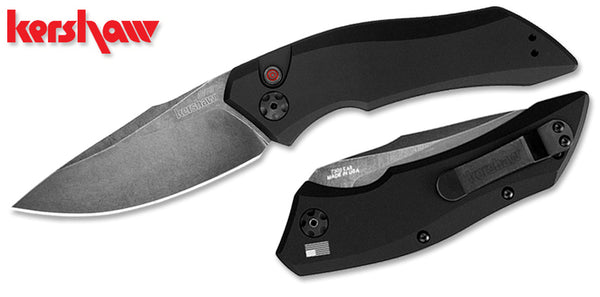 Kershaw Launch 1 Pocket Knife, 3.4" Steel Blade