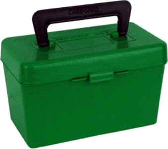Mtm Case-Gard Deluxe H-50 Series Rifle Ammo Box Xl Rifle Holds 50 Roun ...