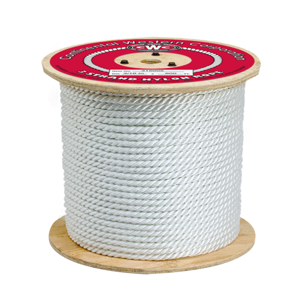 CWC 3-Strand Nylon Rope 5/8" X 600'