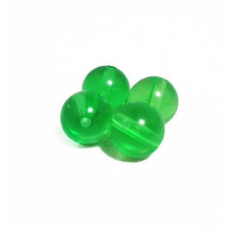 Poulsen Cascade Tackle Premium Round Beads 6mm: Lime