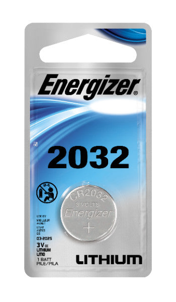 Energizer 2032 Batteries, 3V Lithium Coin Batteries - 1 Ct
