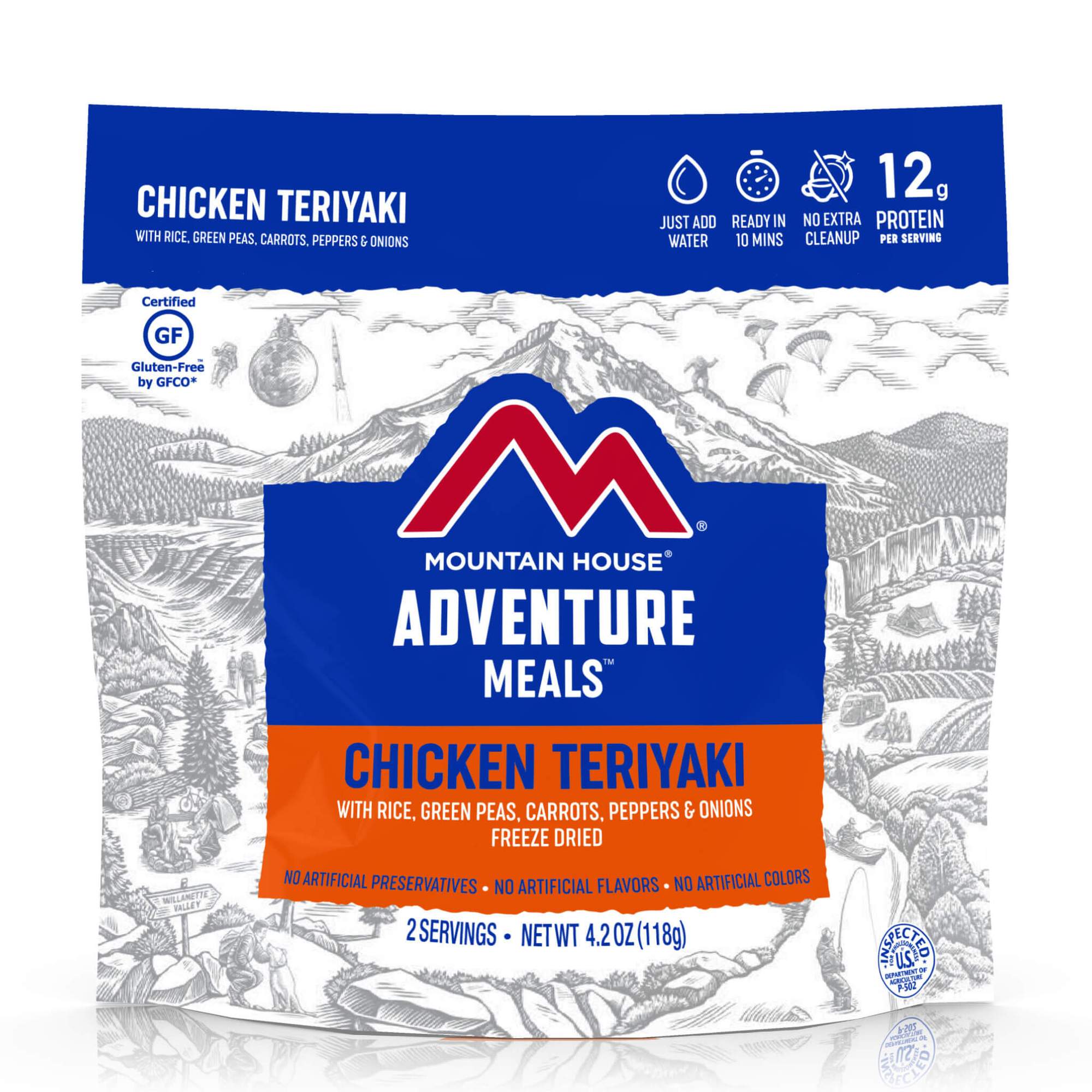 Mountain House Chicken Teriyaki With Rice Pouch - Ascent Outdoors LLC