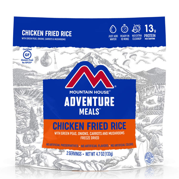 Mountain House Chicken Fried Rice Pouch - Ascent Outdoors LLC