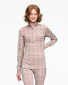 Kari traa Rose Half-Zip Base Layer Top-100% Merino Wool