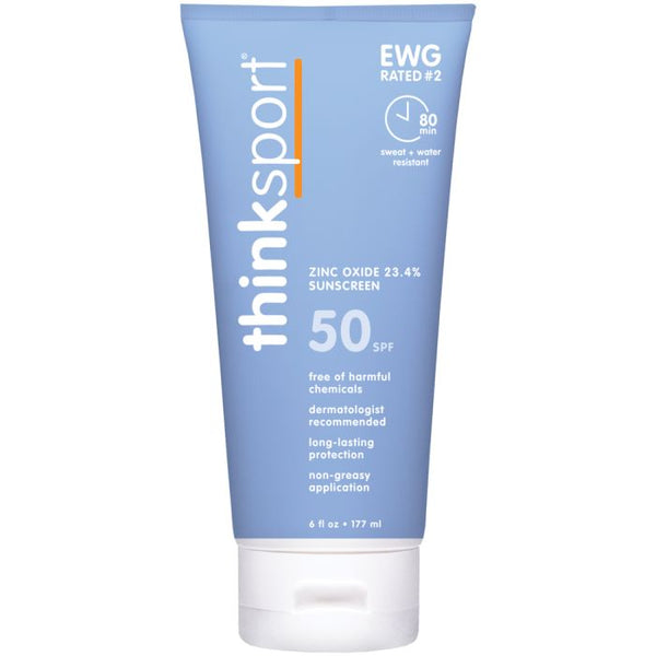 Thinksport Clear Zinc Sunscreen SPF50