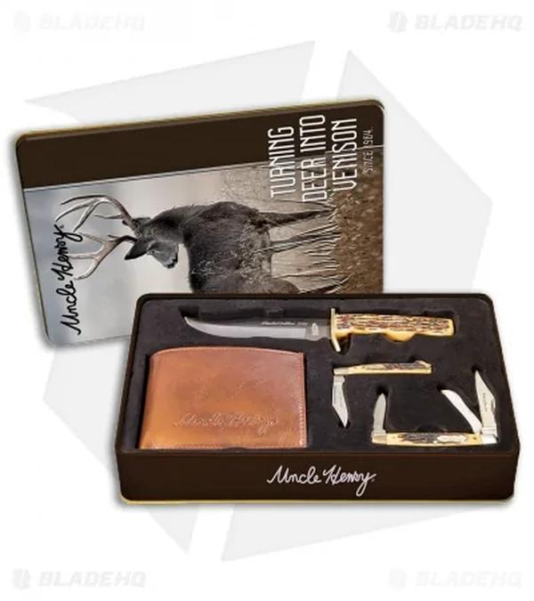 1200445 Uncle Henry Knife & Wallet Gift Set