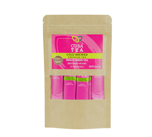 Cusa Tea Peach Green Instant Tea