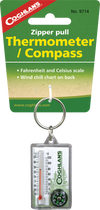 Coghlan's Zipper Pull Thermometer & Compass