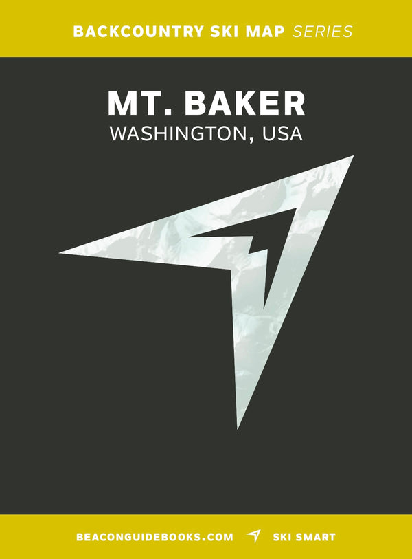 Beacon Guidebooks Mount Baker Backcountry Ski Map
