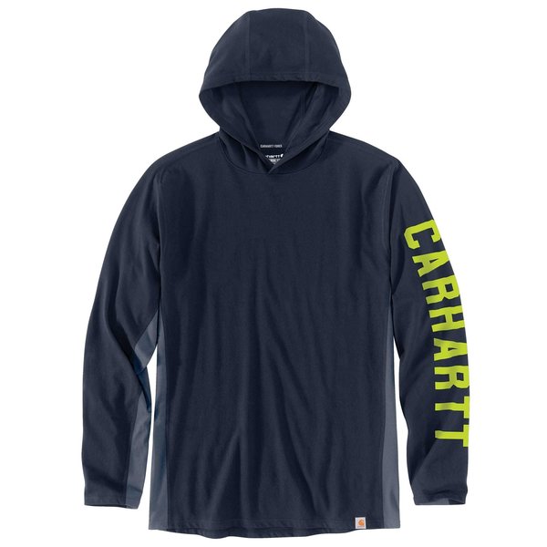 Carhartt Force Relaxed Fit Midweight Long-Sleeve Hooded Tee Men's