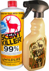 Wildlife Research Scent Killer 99% Odorless Super Charged Spray & Refill Combo