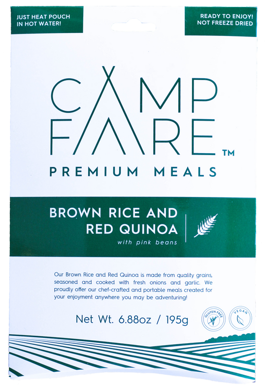 Campfare Brown Rice & Red Quinoa with Pink Beans