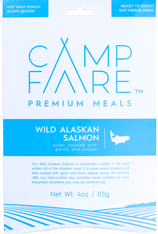 Campfare Wild Alaskan Salmon, Alder Smoked With Garlic And Pepper