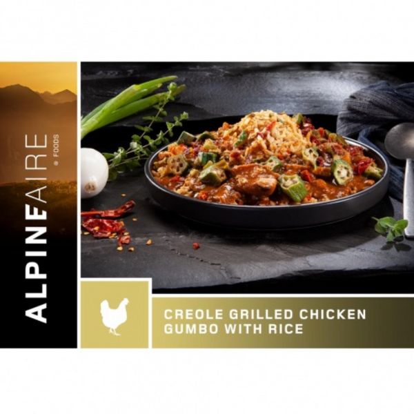 Alpineaire Creole Grilled Chicken Gumbo with Rice