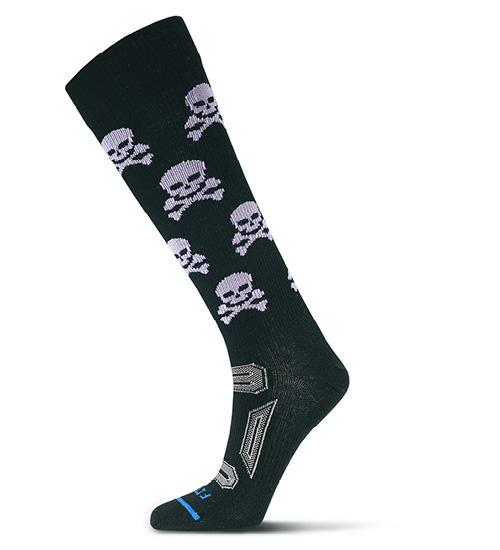 Fits Ultra Light Ski OTC Socks - (Skull and Bones)
