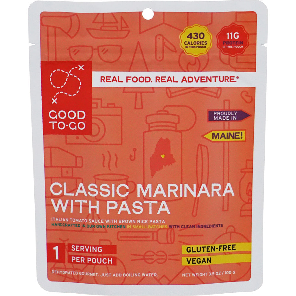 Good To Go Classic Marinara With Pasta
