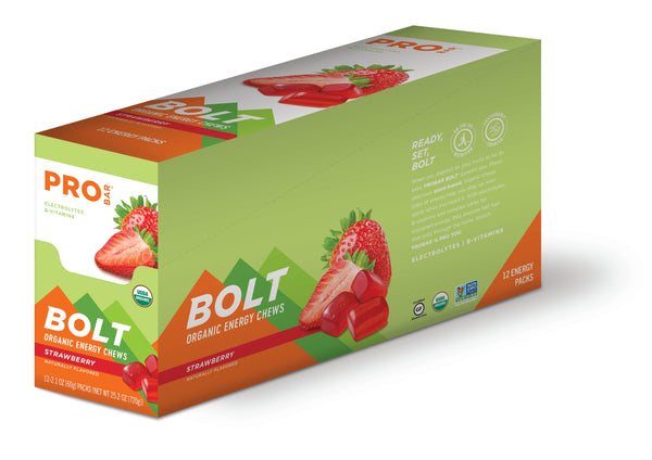 Probar Bolt Chews Strawberry 12-Pack