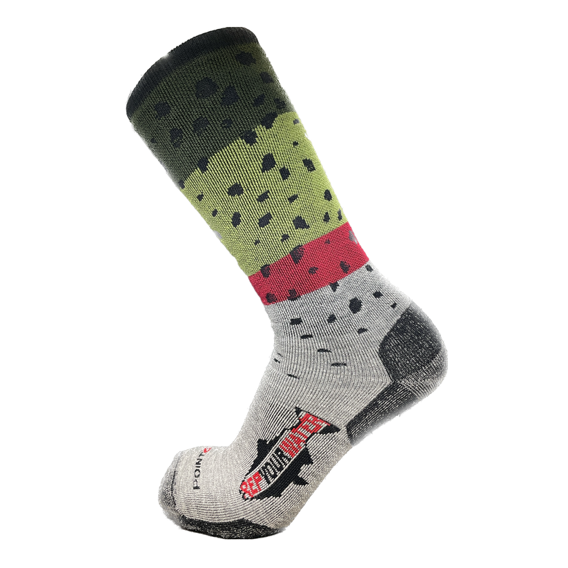Rep Your Water Rainbow Trout Skin Socks
