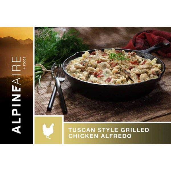 Alpineaire Tuscan Style Grilled Chicken Alfredo