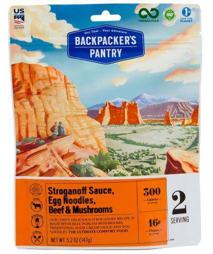 Backpacker’s Pantry Stroganoff: Egg Noodles, Beef & Mushrooms