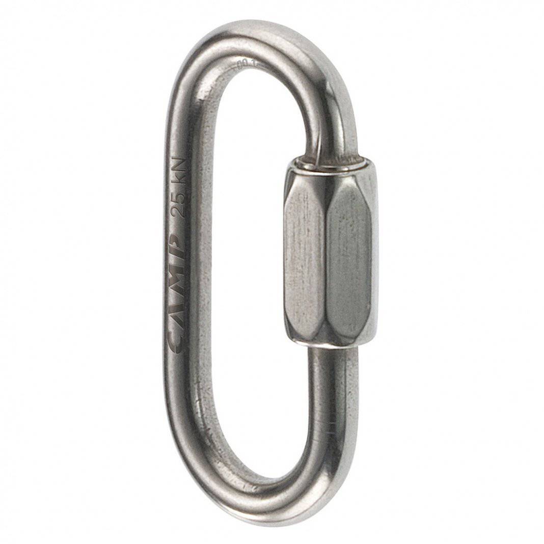 Camp Usa Oval Mini Link Stainless