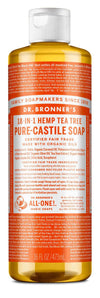 Dr Bronner's Tea Tree Liquid Soap