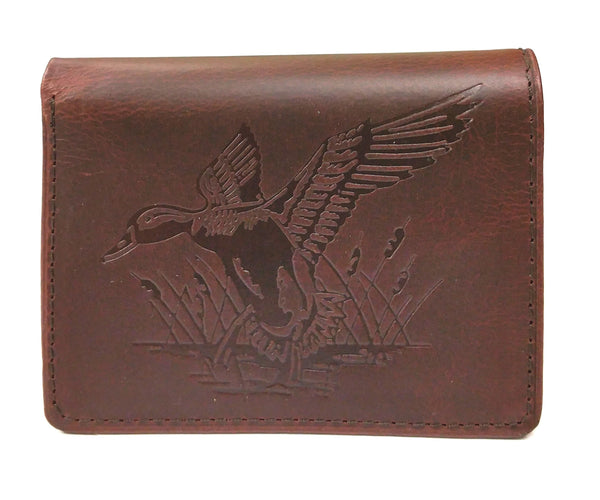 Hickory Creek Tri-Fold Leather Wallet