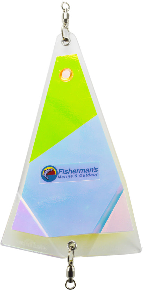 Yakima Bait Big Al's Medium Fish Flash & Fisherman's Marine & Outdoor Logo