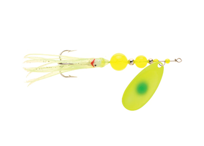 Yakima Bait Flash Glo UV Trolling Squid Spinner 6