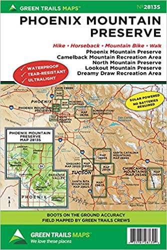 Green Trails Phoenix Mountain Preserve Az No 2813S