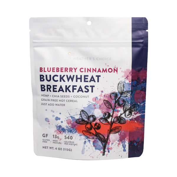 Heather's Choice Blueberry Cinnamon Buckwheat  Breakfast