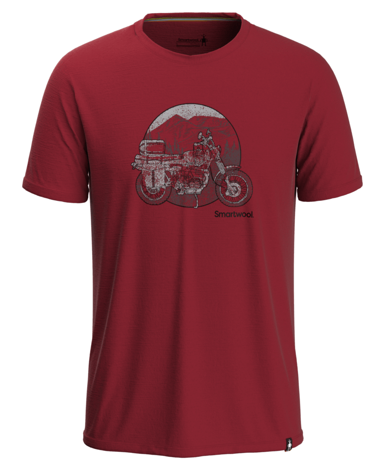 Smartwool Men's Merino Sport Overland Trek Short Sleeve Graphic Tee