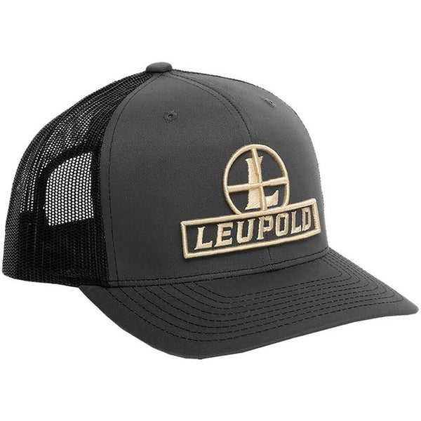 Leupold Reticle Gray/Gray OS Trucker Flat Bill Hat