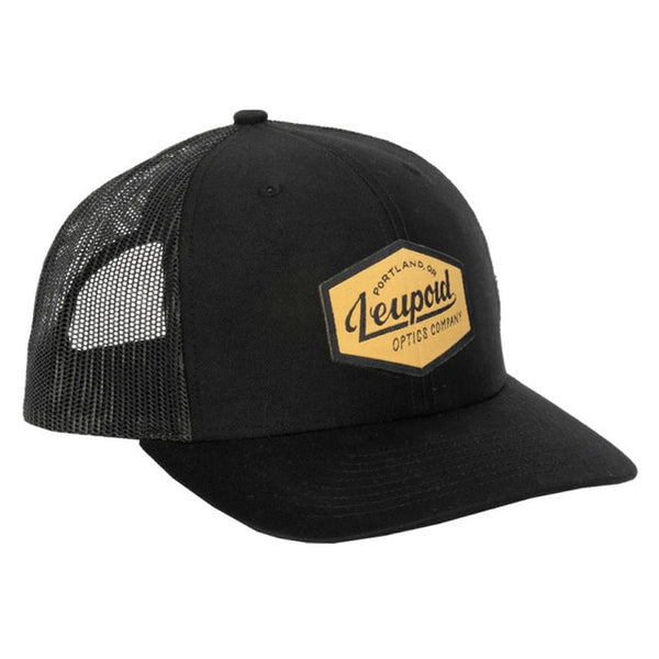 Leupold Optics Co. Trucker Hat with Gold Label